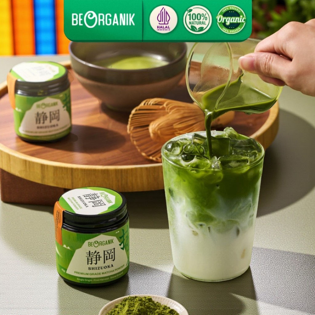 

SHIZUOKA MATCHA 40gr / Pure Matcha Powder / 100% Bubuk Murni Shizuoka Matcha Jepang