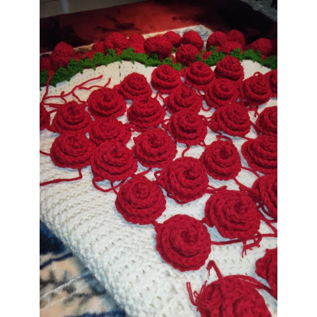 Mini blanket bucket flower