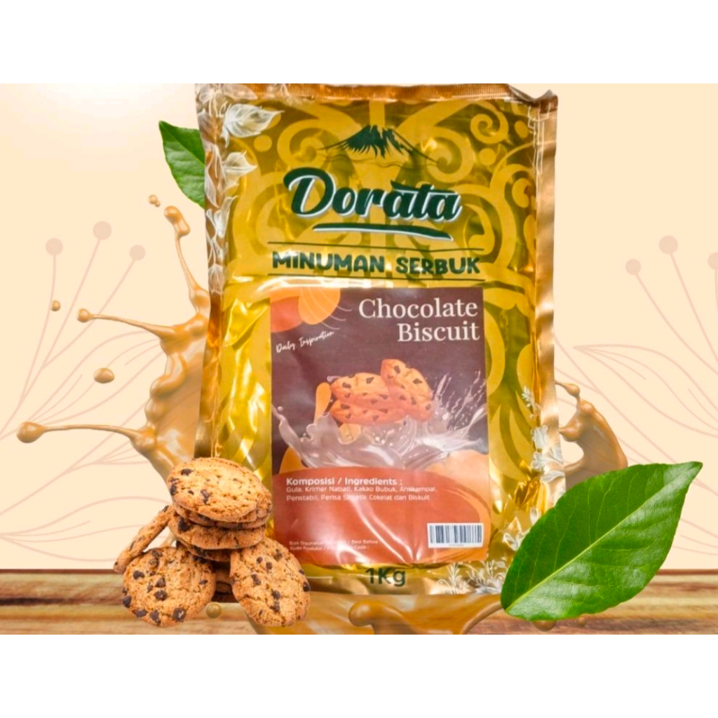 

Dorata Powder rasa Chocolate Biscuit