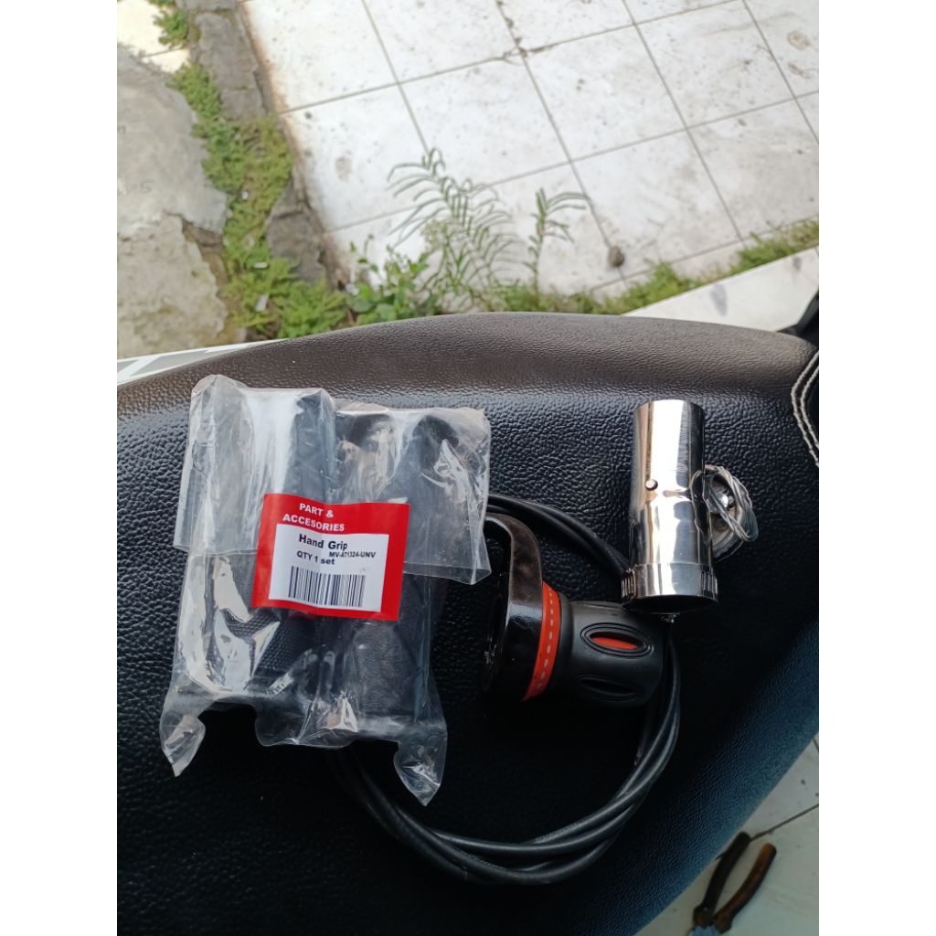 DB Killer 3 suara + handgrip  buat inlet 28mm