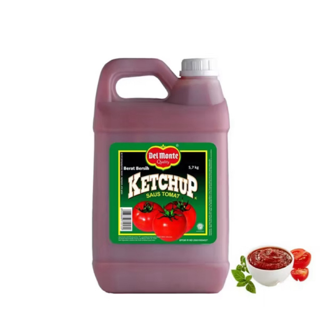 

Del Monte Saus Tomat Ketchup 5,7 kg – Rasa Segar Tomat Pilihan untuk Usaha Anda