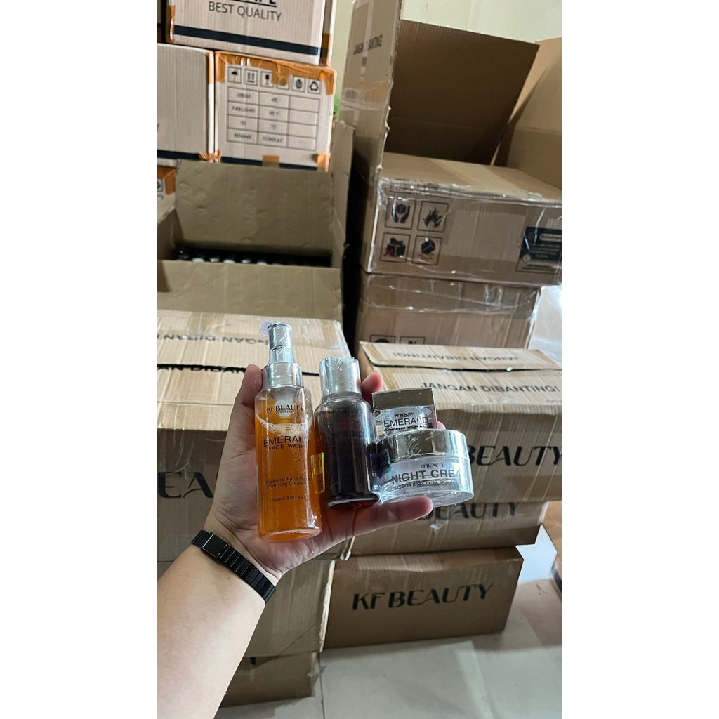 PAKET KFSKIN KLINIK TAHAP 1 & KF SKIN KLINIK TAHAP 2