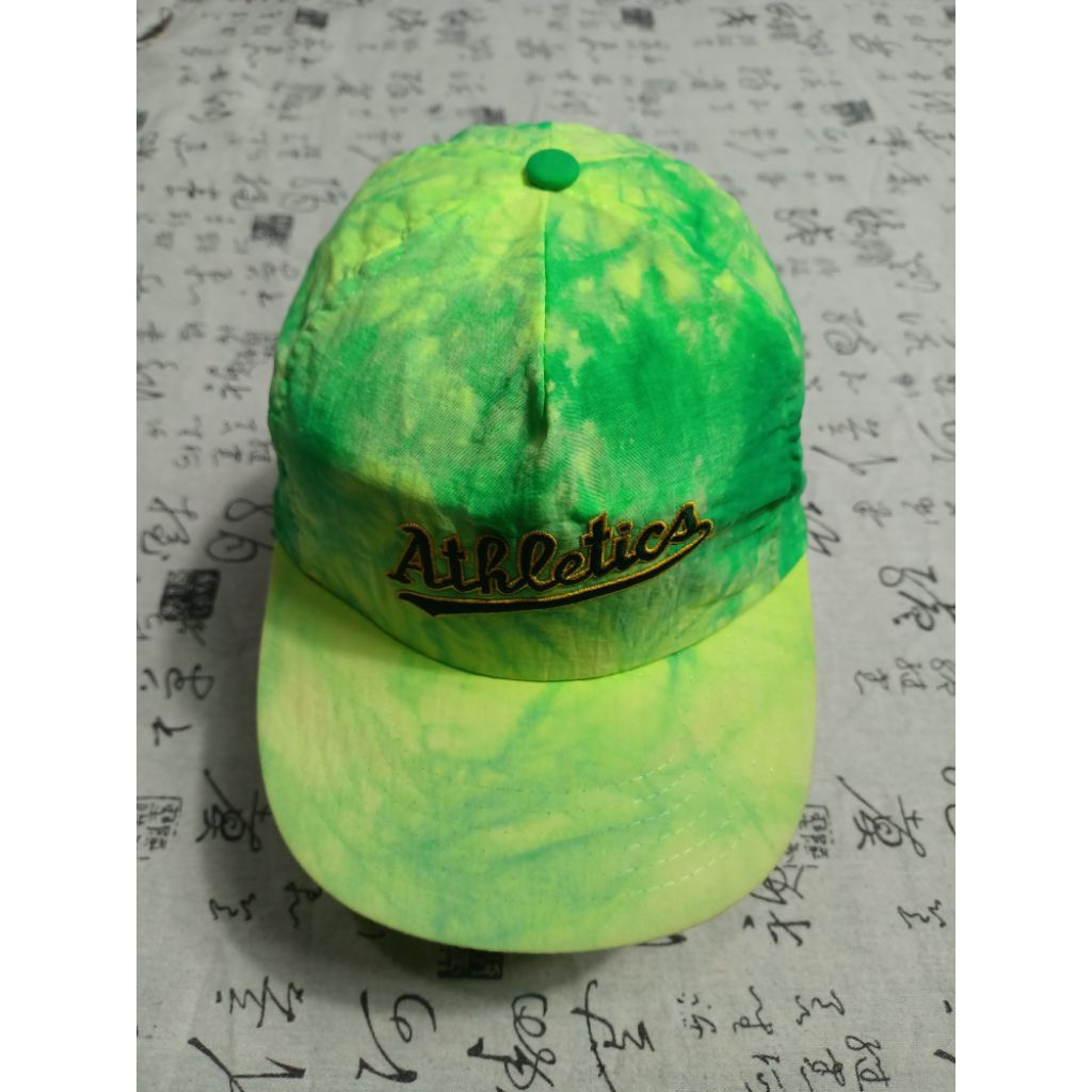 Topi Snapback Cap Olahraga Warna Tie Dye Bahan Nylon