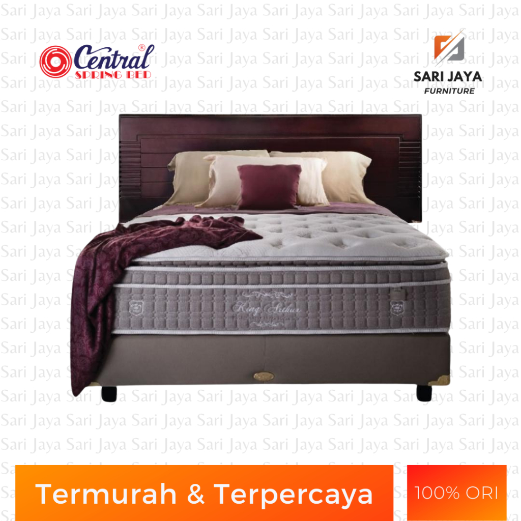 Spring Bed / Matras / Kasur Central Aristocrate King Arthur Pocket