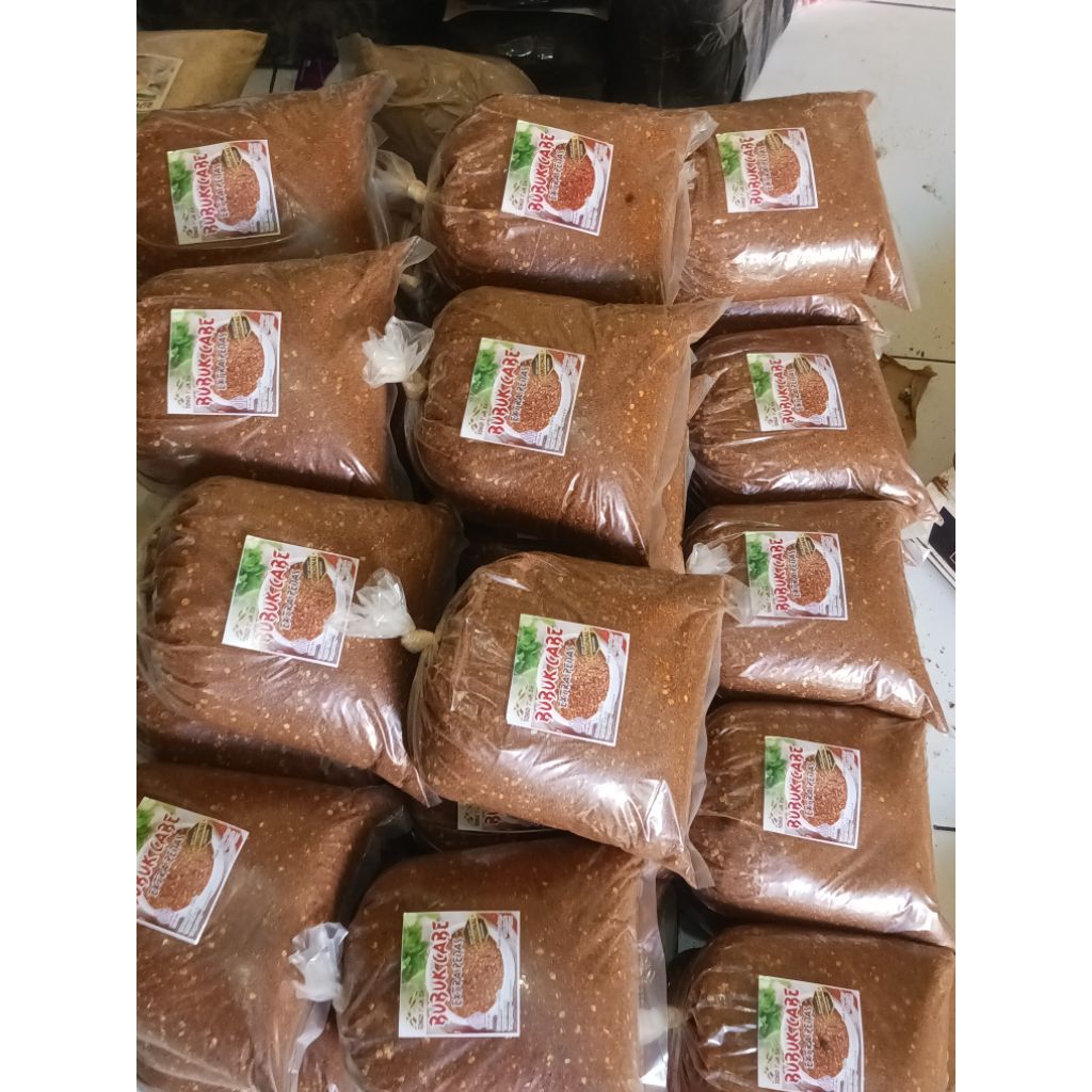 

CABE BUBUK KASAR EXTRA PEDAS 1 KG - CABE BUBUK KASAR - CABE BUBUK UNTUK BASO ACI - BON CABE KILOAN