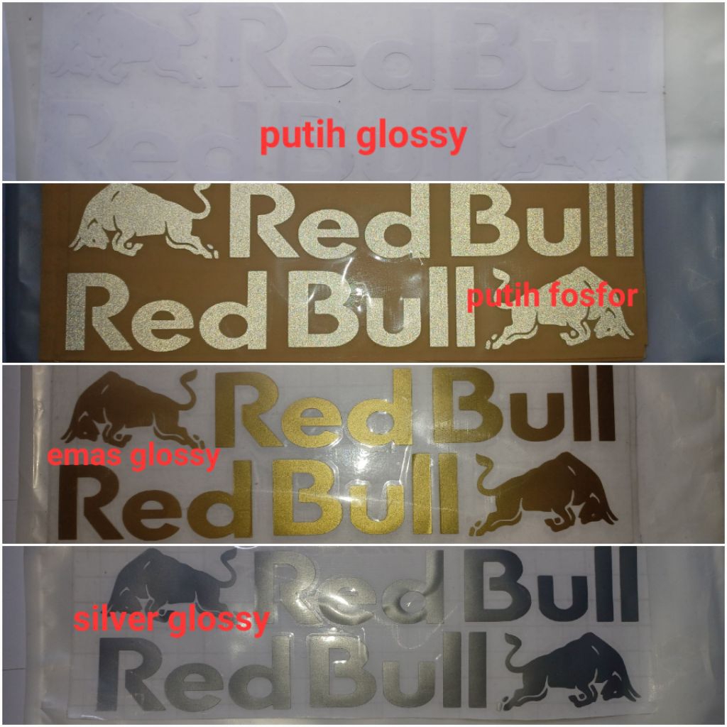 

cuting sticker Redd bulls