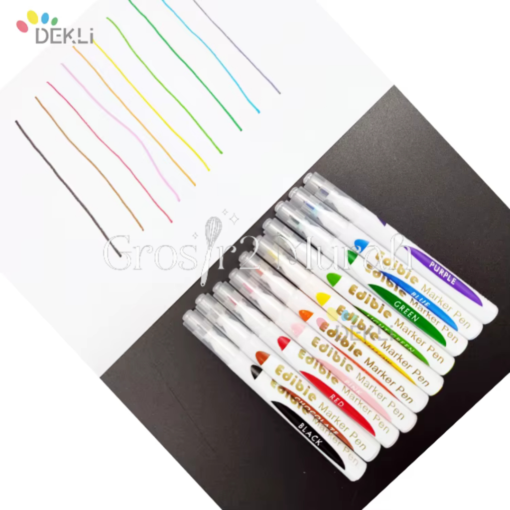 

Edible Pen/Spido untuk Makanan