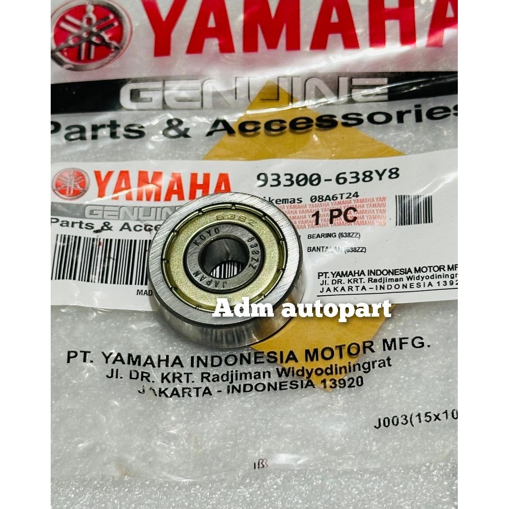 Bearing laher Bak CVT Mio sporty Mio smile mio soul karbu fino karbu Nuvvo Original