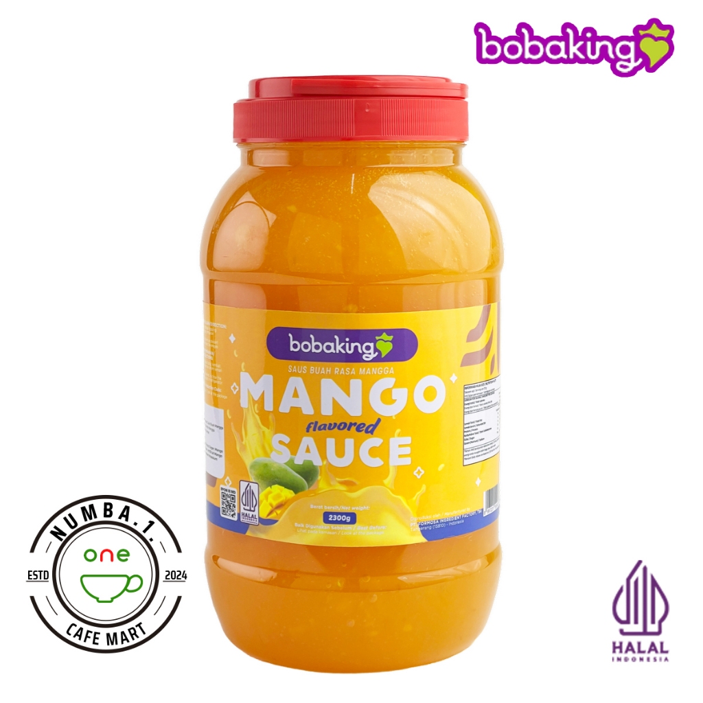 

2.3kg Bobaking Mango Sauce (saus mangga)