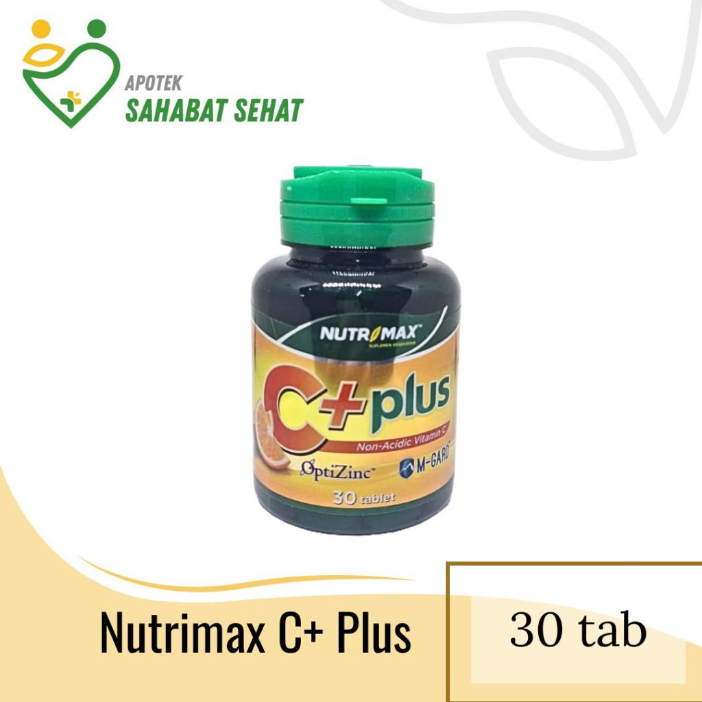 Nutrimax C+ Plus Non-Acidic Vitamin C Optizinc 30 Tablet