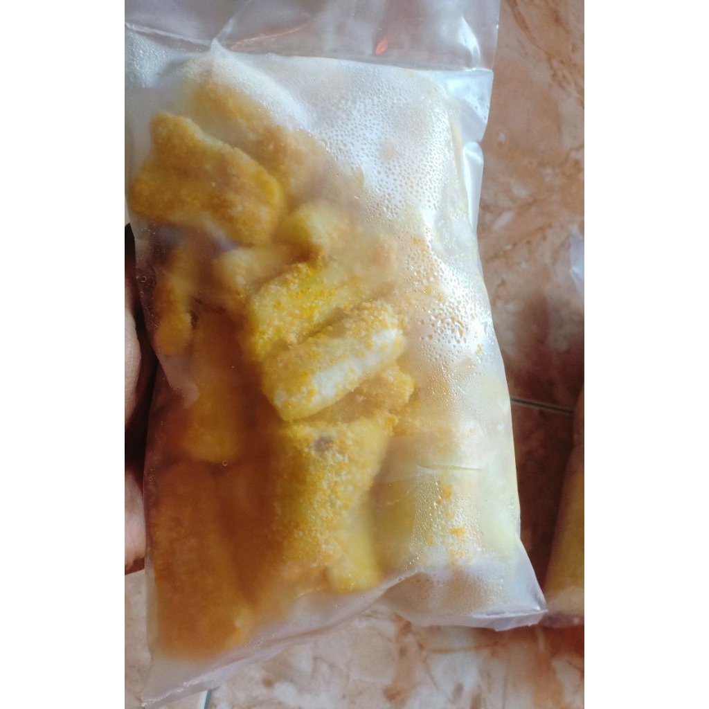 

Singkong Frozen Premium Crispy 500gr plus sambal