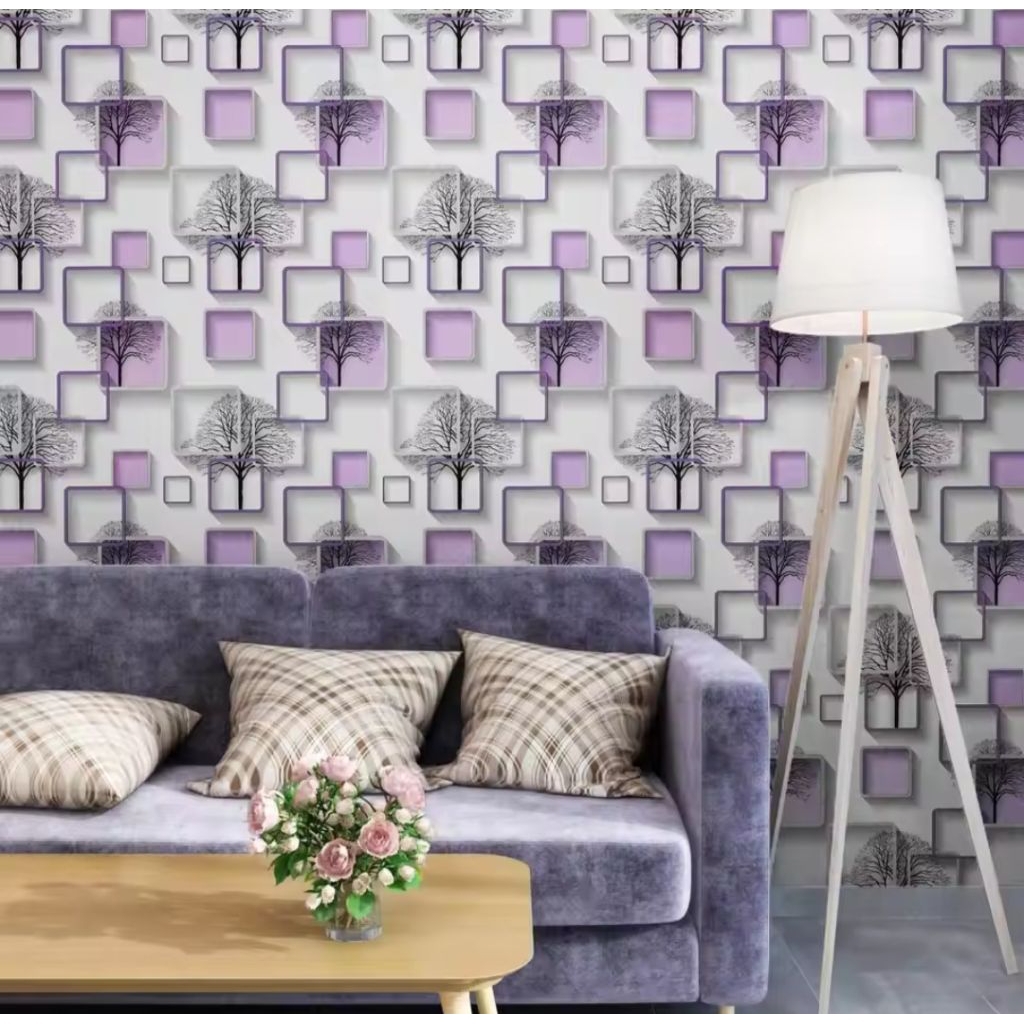 M1 wallapaper kayu putih / wallapaper Sticker papan putih / warna netral dekorasi rumah hiasan dindi