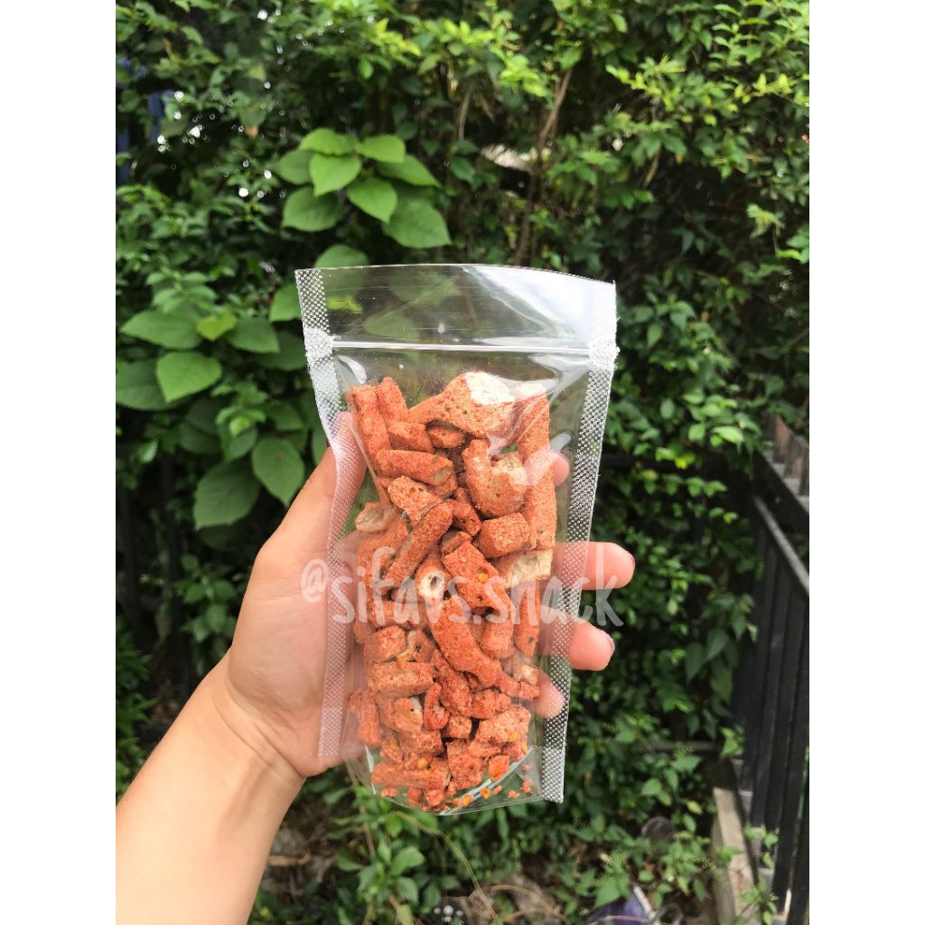 

basreng pedas daun jeruk/bakso goreng/cemilan