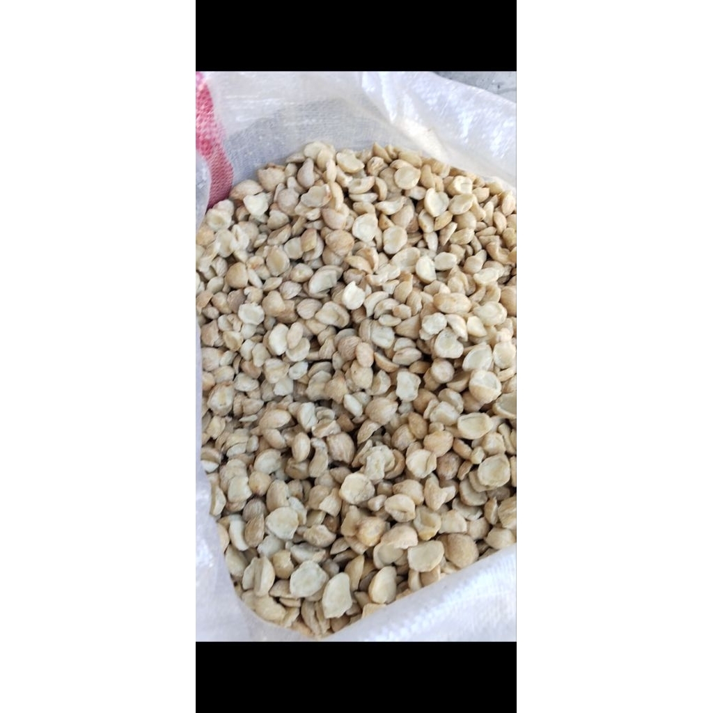 

Kemiri kupas Pecah 1kg untuk bahan bumbu masakan dan pengobatan