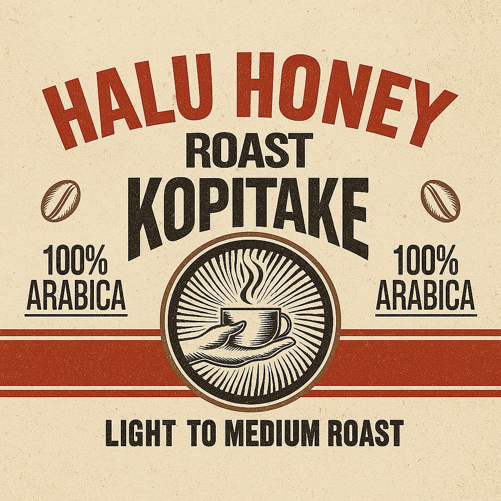 

Kopitake Halu honey Arabica 100% 100gr 250gr 500gr