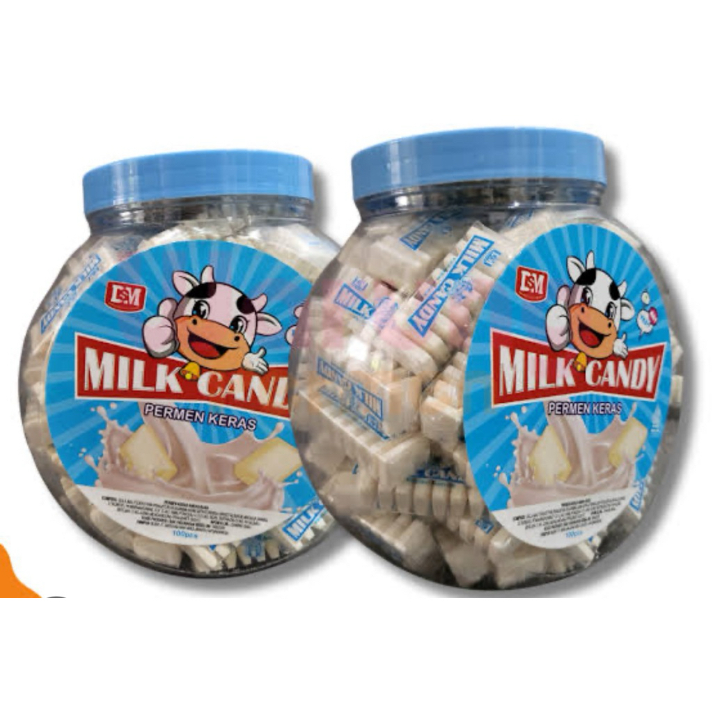 

MILK CANDY DSM – Permen Keras Aneka Rasa Susu toples isi 100pcs