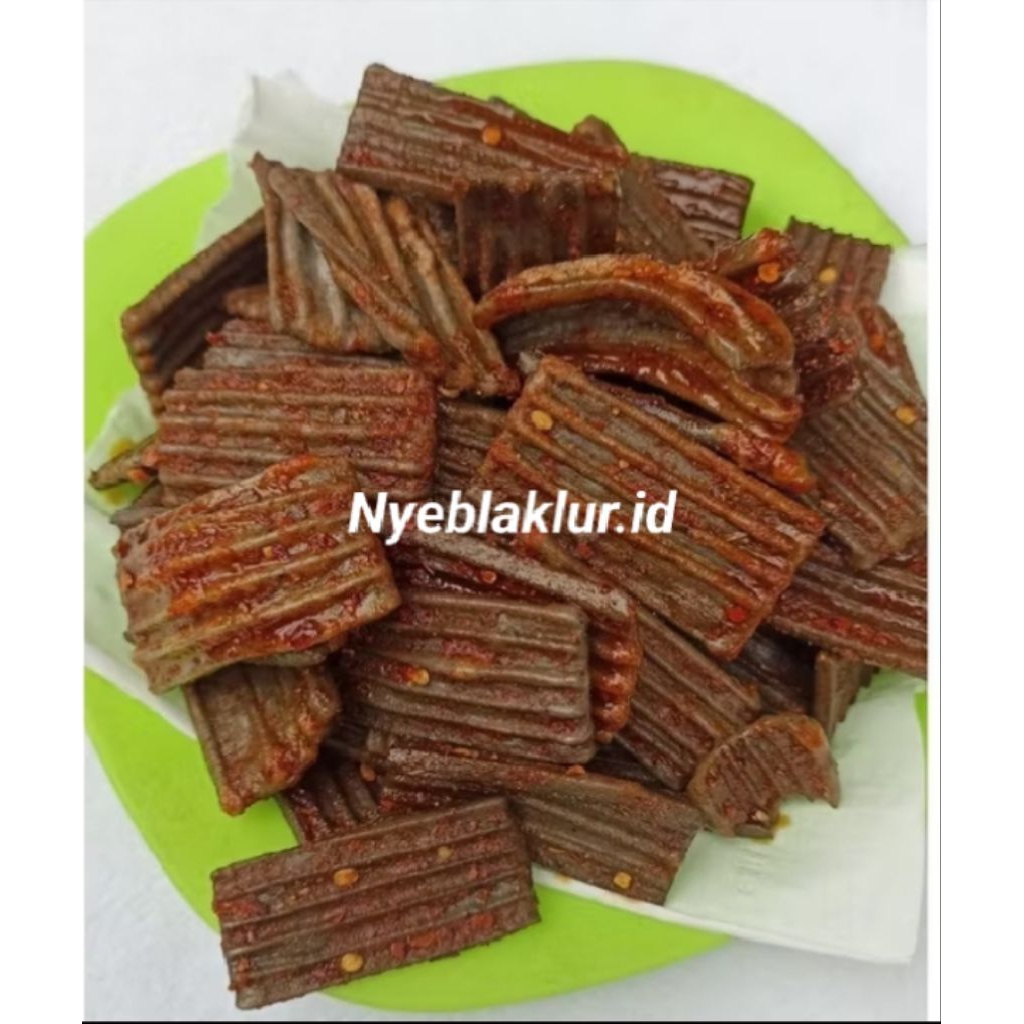 

Seblak kerupuk jengkol/kerupuk asbes pedas daun jeruk kemasan 250gr-500gr. Cemilan pedas, snack ringan, cemilan kering.