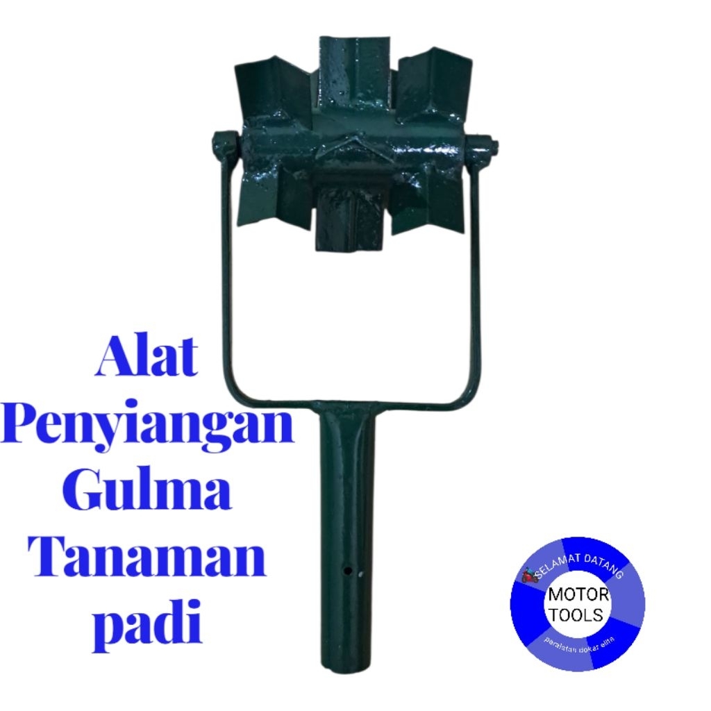 Alat matun penyiangan tanah tanaman padi