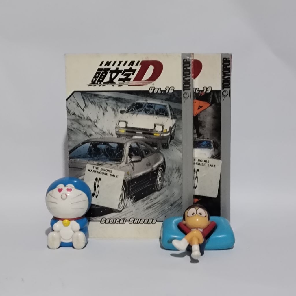 Komik Initial D Import English (Preloved)