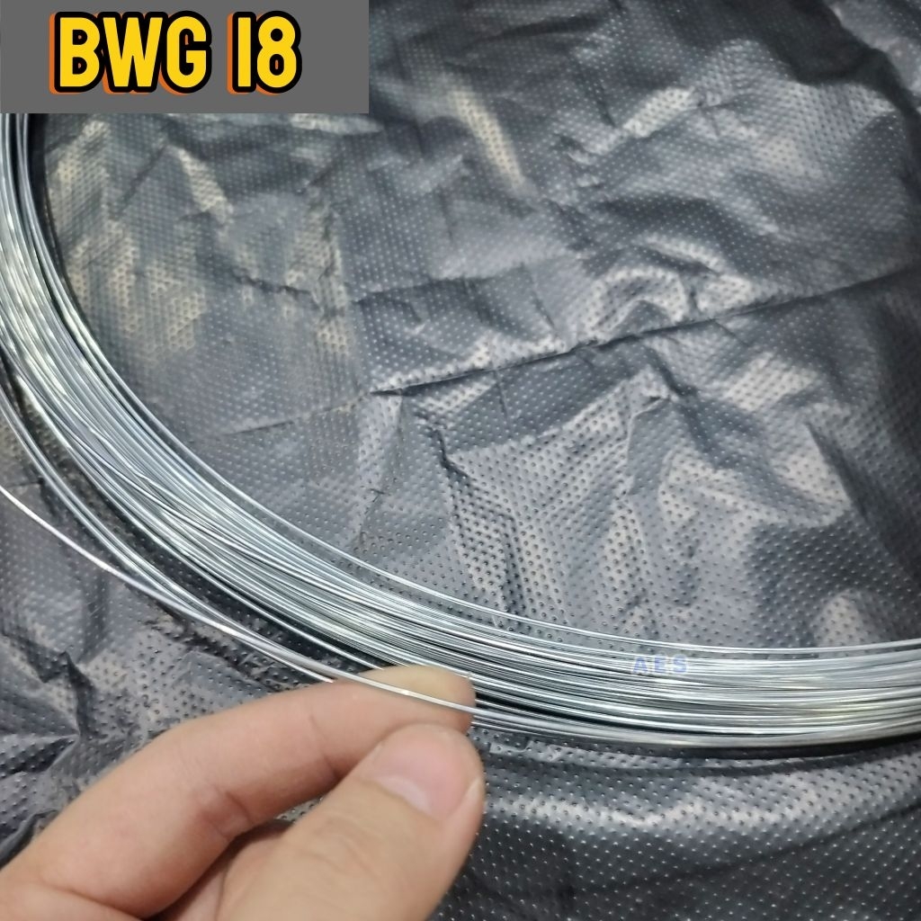 Kawat Seng BWG 18 (1,2mm) +/- 100 meter perkilogram