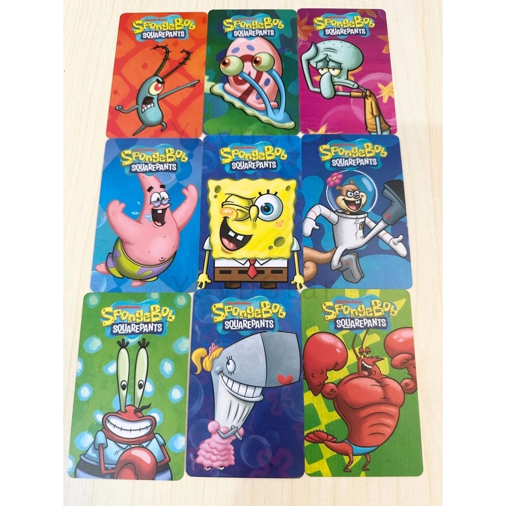 Kartu Spongebob Timezone Gary Original