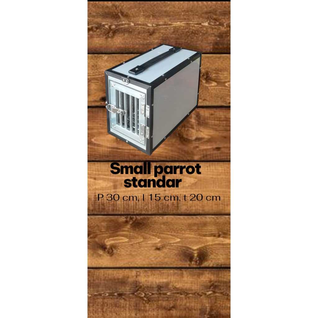Box FF Standar 1 Tingkat / Box Burung Free Flight / Box Traveling / Box Parrot / Box FF / Box Small 
