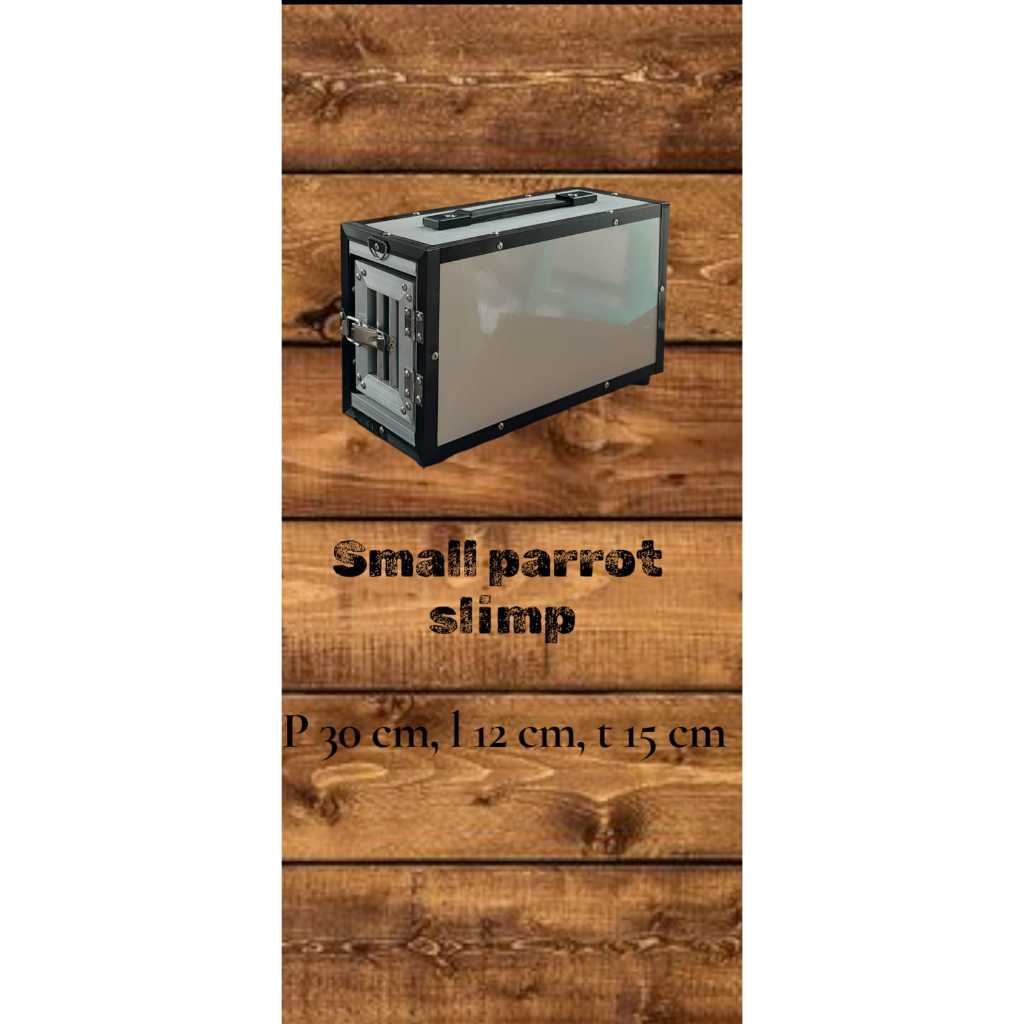 Box FF Slim 1 Tingkat / Box Burung Free Flight / Box Traveling / Box Parrot / Box FF / Box Tingkat 1