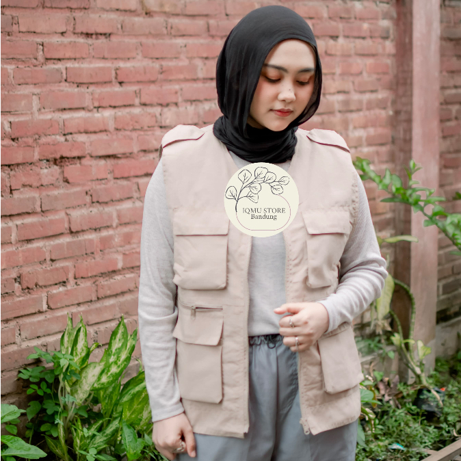 Rompi Banyak Kantong / Rompi Tactical / Rompi Cargo Pria Wanita / Rompi Multifungsi / Vest