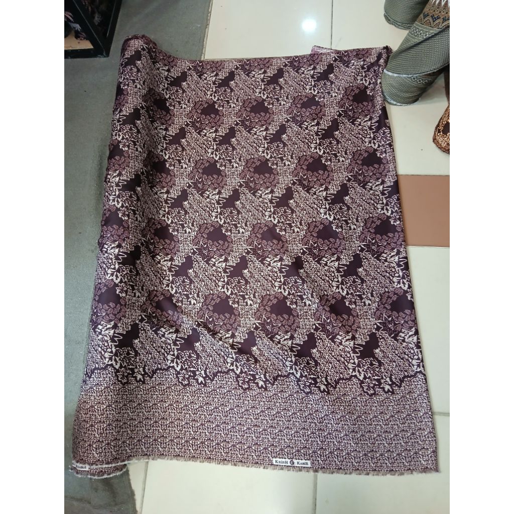 Kain/Bahan batik dobby meteran kwalitas premium//Kain batik dobi meteran
