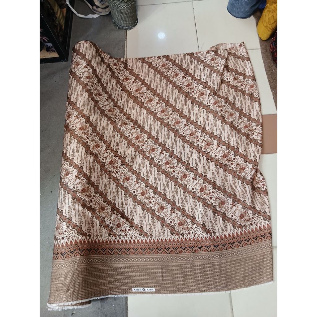 Kain/Bahan batik dobby meteran kwalitas premium//Kain batik dobi meteran
