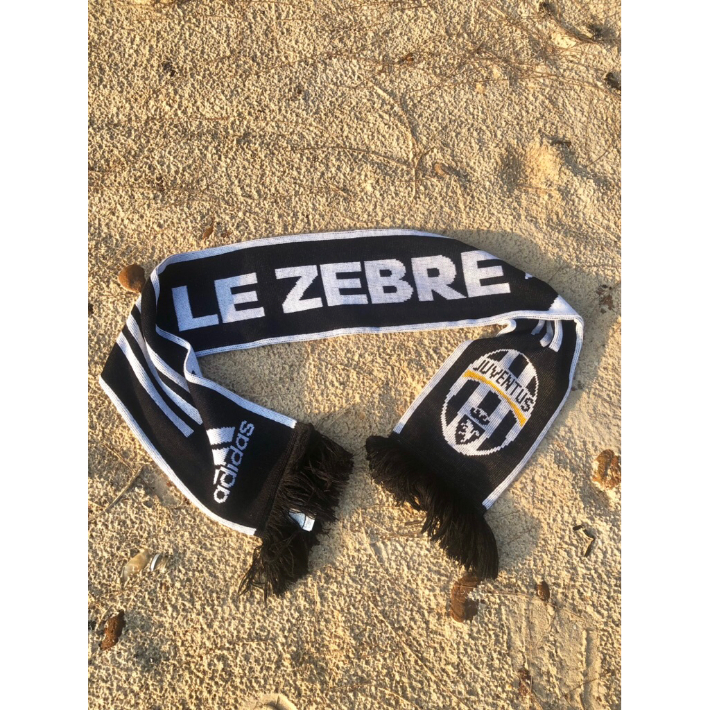 Scraf Adidas Juventus Second Original ori Syal bekas murah juventini le zebre casual supporter bola