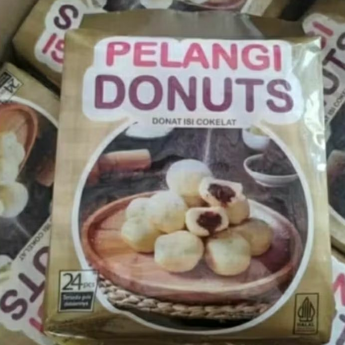

Pelangi Donuts Chocolate 24pcs