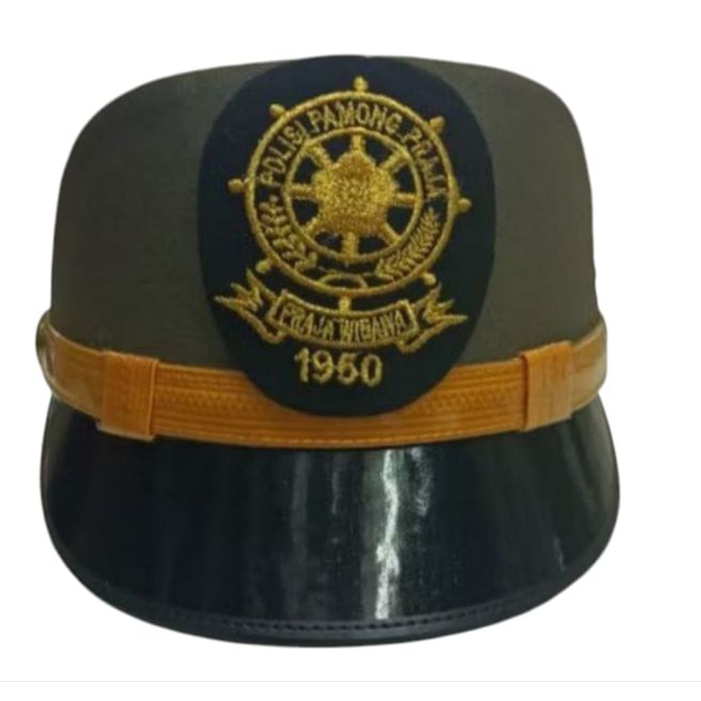 TOPI PET PDU POL PP WANITA GOLONGAN 2/ TOPI PET PDU POL PP CEWEK GOLONGAN 2/ TOPI PET PDU POL PP GOL