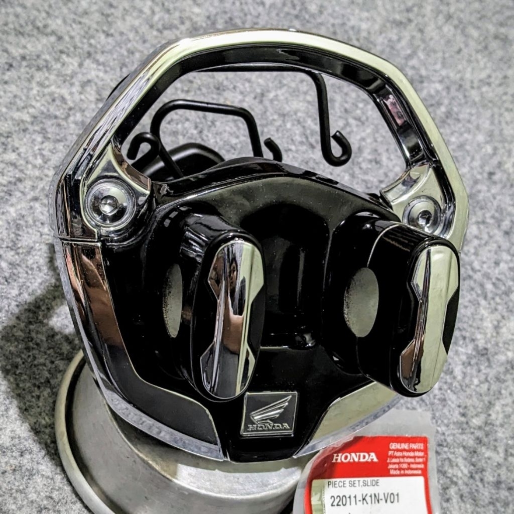 Dudukan Stang PCX 160, Modifikasi Stang PCX 160 2025 Cover, Post Comp PCX 160 / PCX 150, Cover Garni