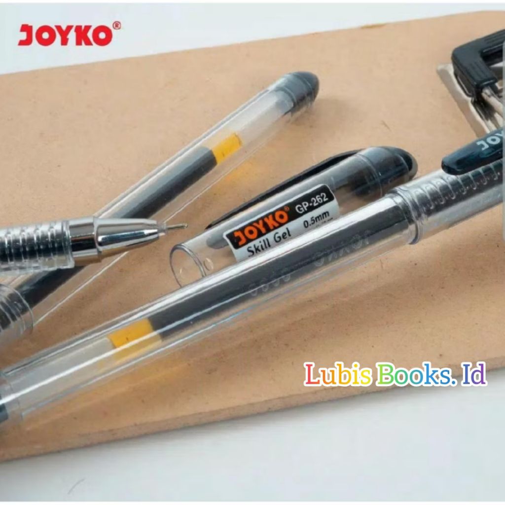 

gel pen joyko gp 262 skill gel 0.5 mm hitam