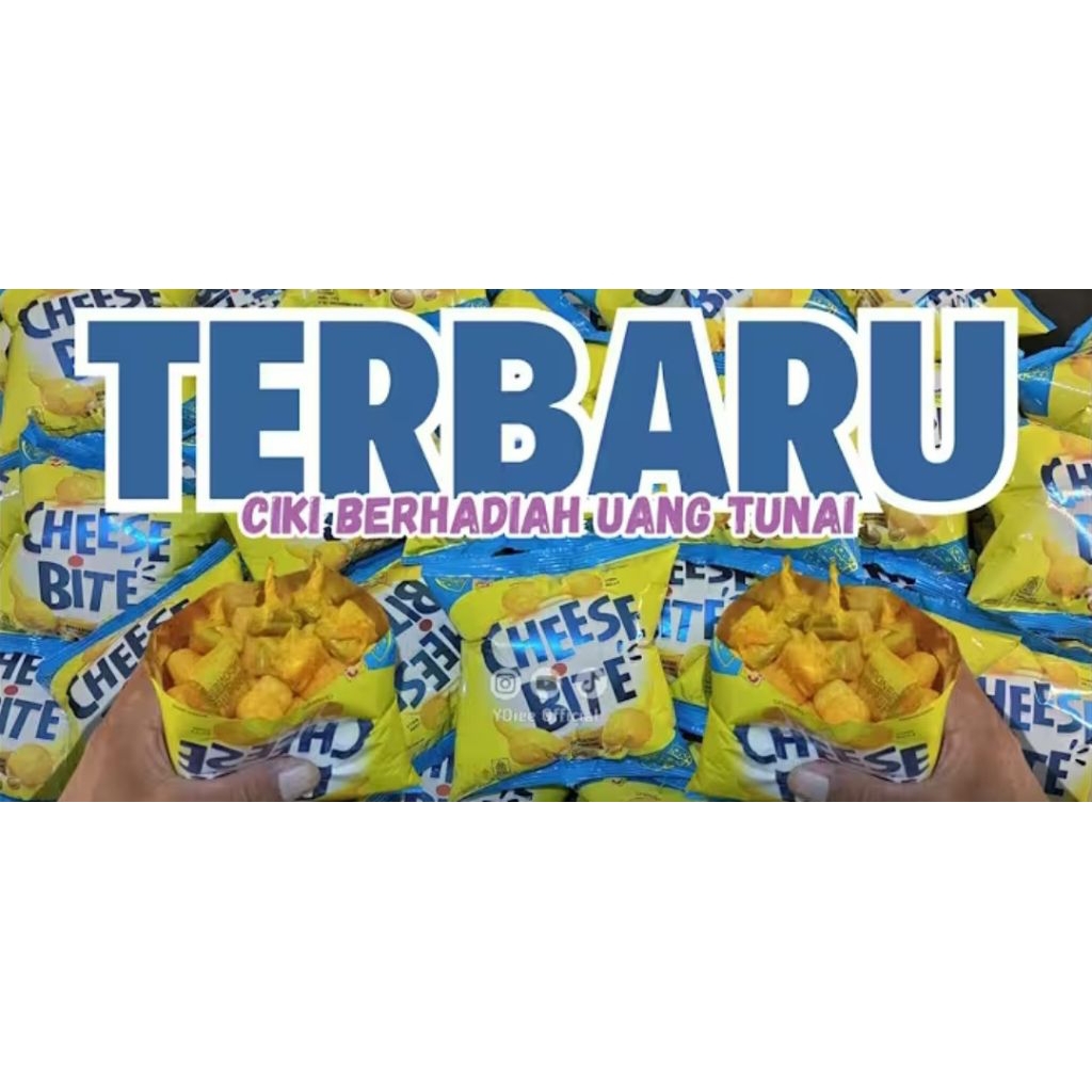 

ciki berhadiah uang tunai cheese bite baru baca deskripsi produk isi 5
