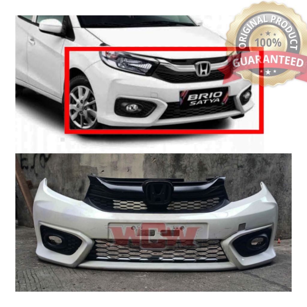 bumper bemper depan honda brio 2019 2020 original