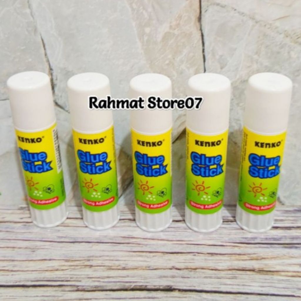 

( Isi 1 & 3 Pcs ) Lem Glue Stick Kenko/Lem Kertas Batangan Kenko 15g