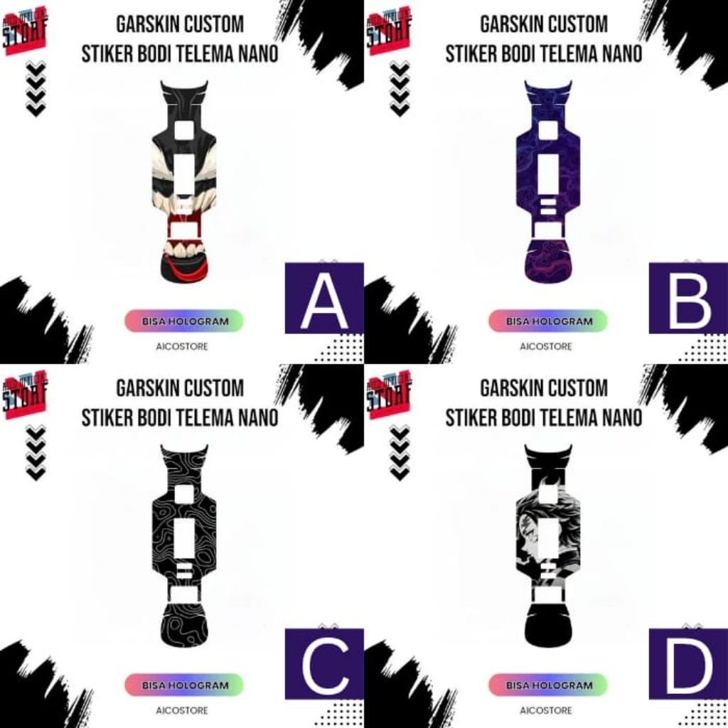 

Protector Body Tell Me No Motif Bisa Custom