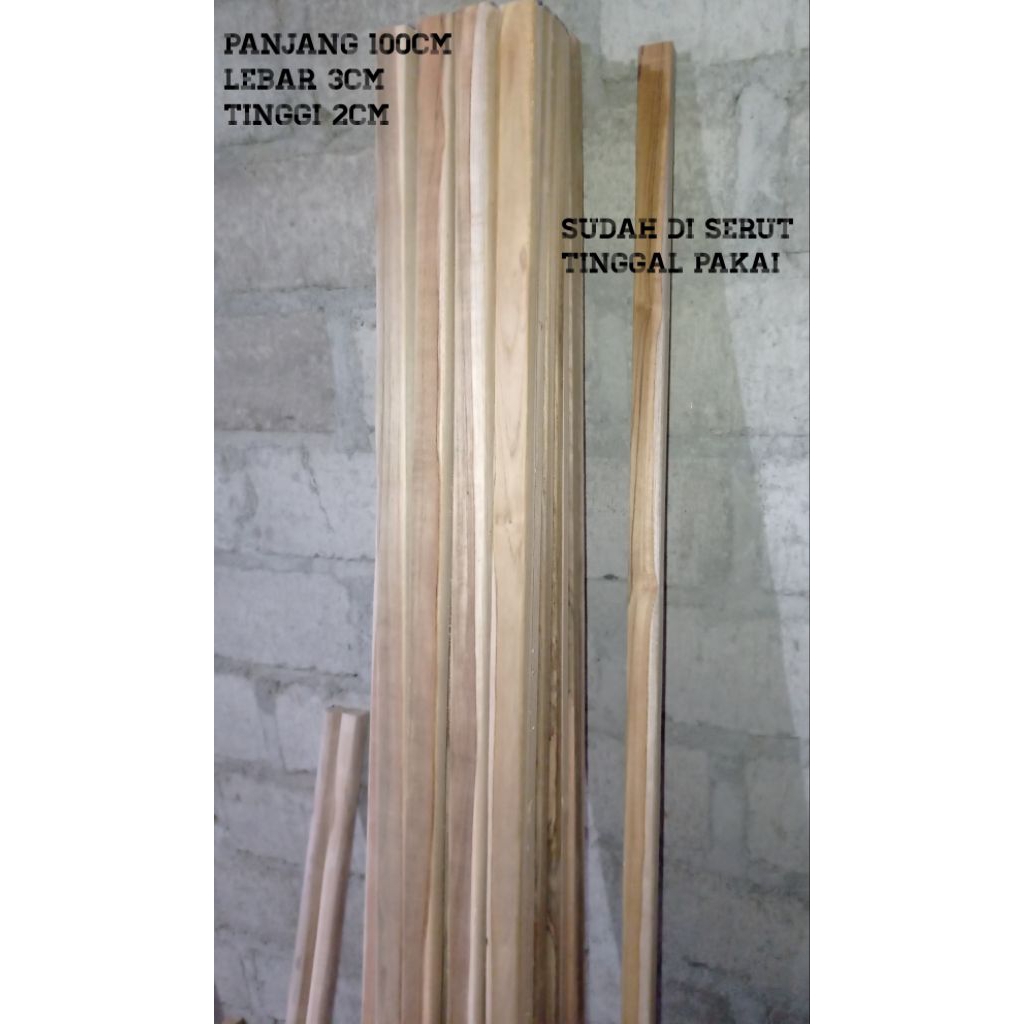 Reng Kayu Jati Jawa (all grade)