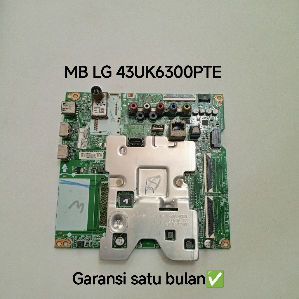 MB TV LG 43UK6300PTE MAINBOARD-MOTHERBOARD-MOBO-MODUL MESIN TV LG 43UK6300PTE