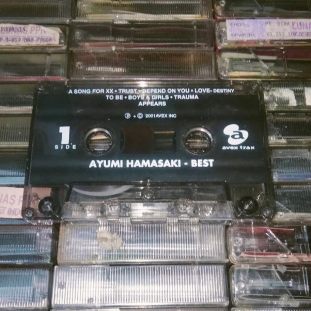 Kaset Ayumi Hamasaki Best tanpa cover