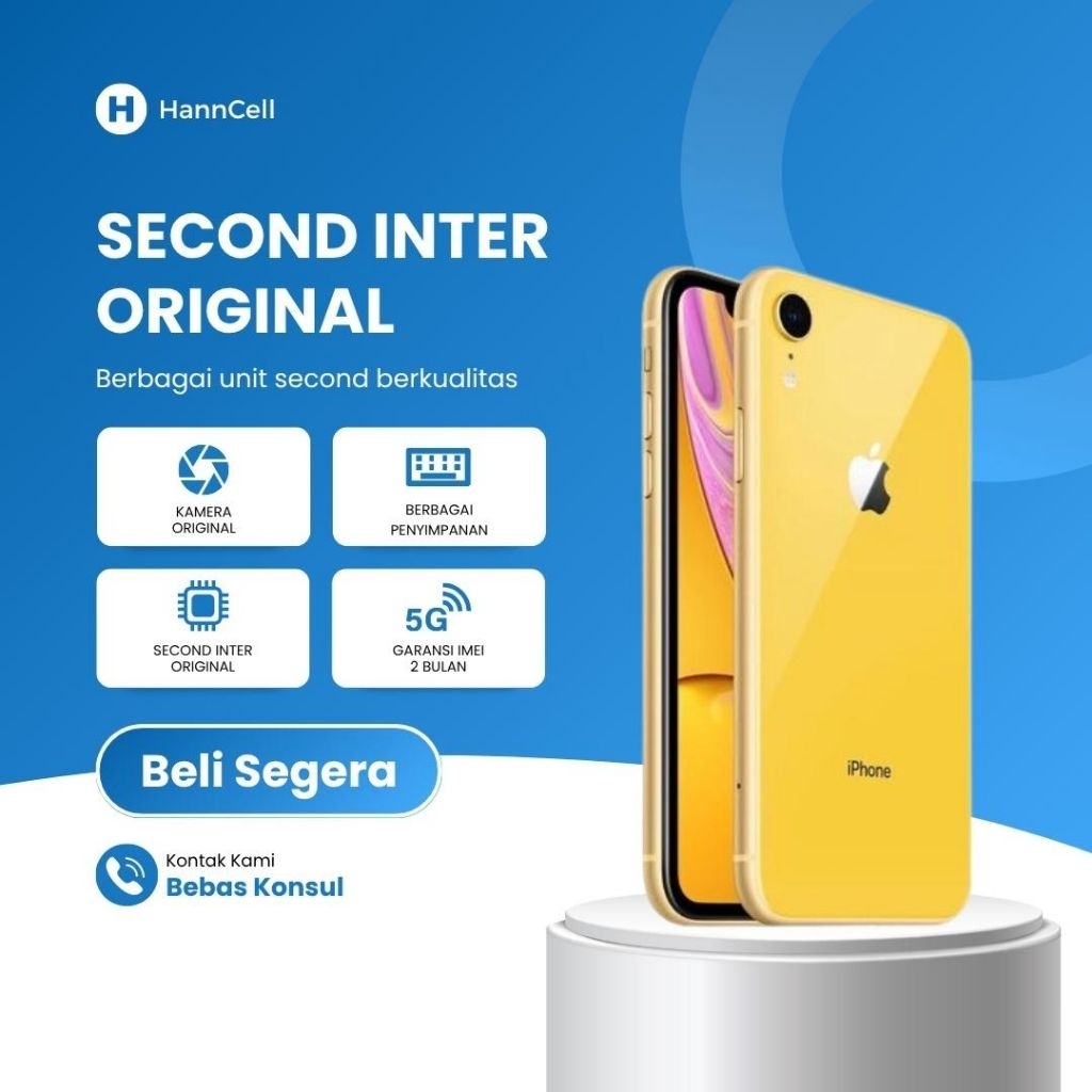 IP XR SECOND INTER 64GB/128GB