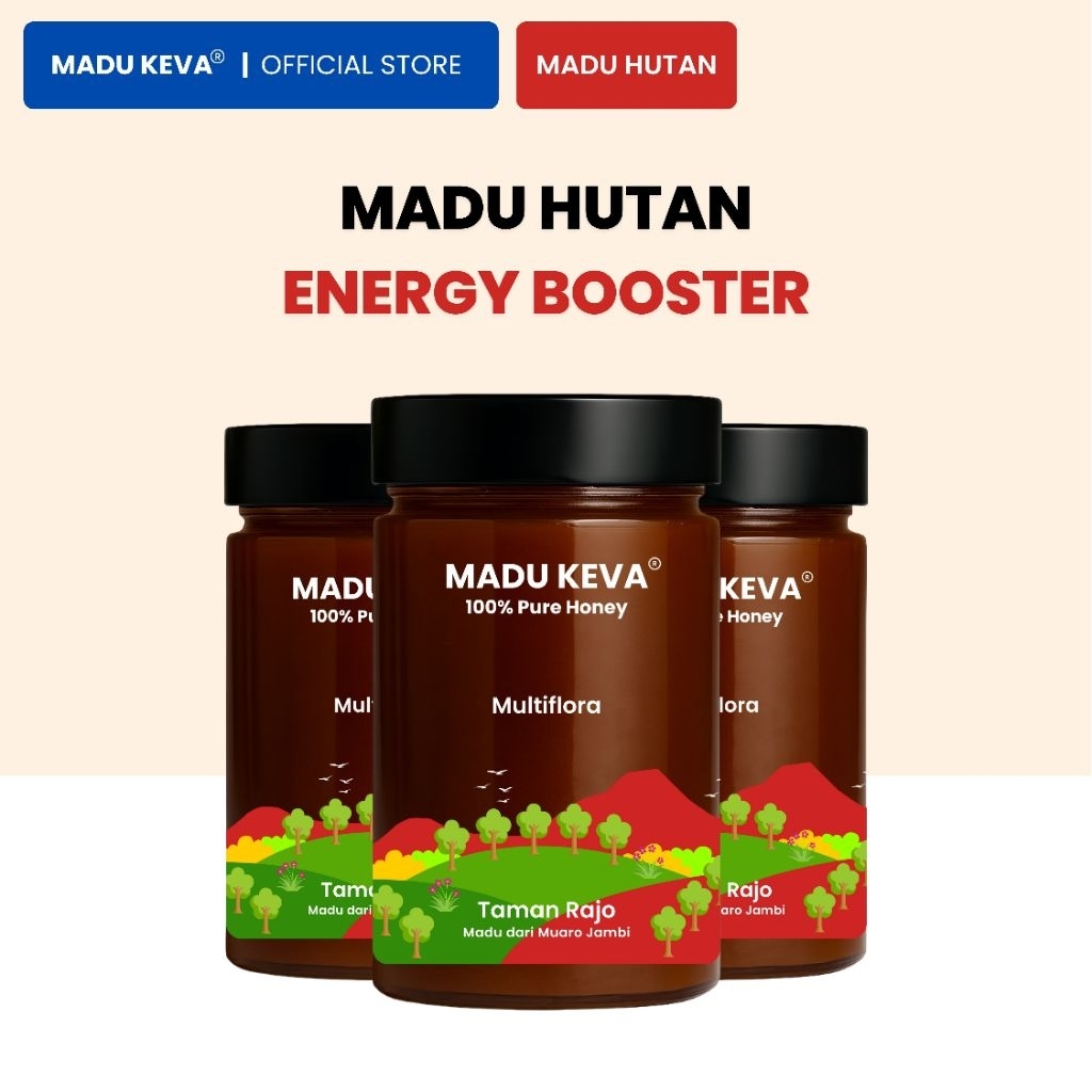 

Madu Keva Hutan Liar Multiflora Asli Jambi 500gr Bundle - Madu Murni