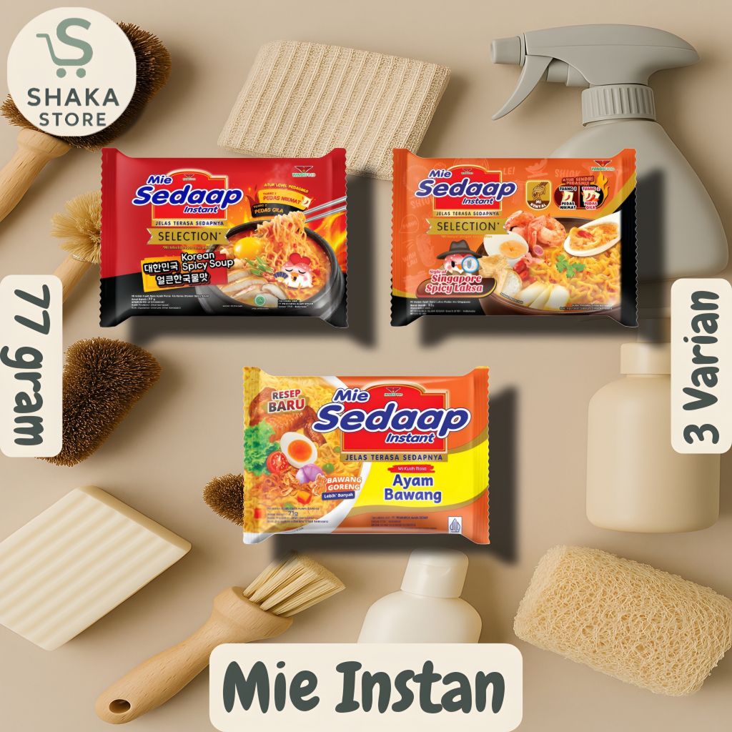 

Mie Sedaap Rebus 3 Varian 77 Gram