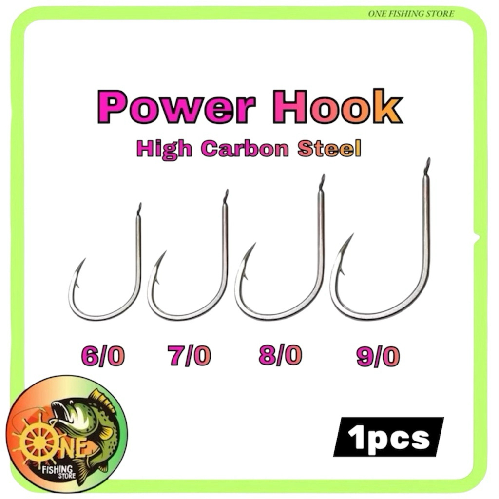 Slow jigging power hook SJ63 flat mirip suteki 1pcs