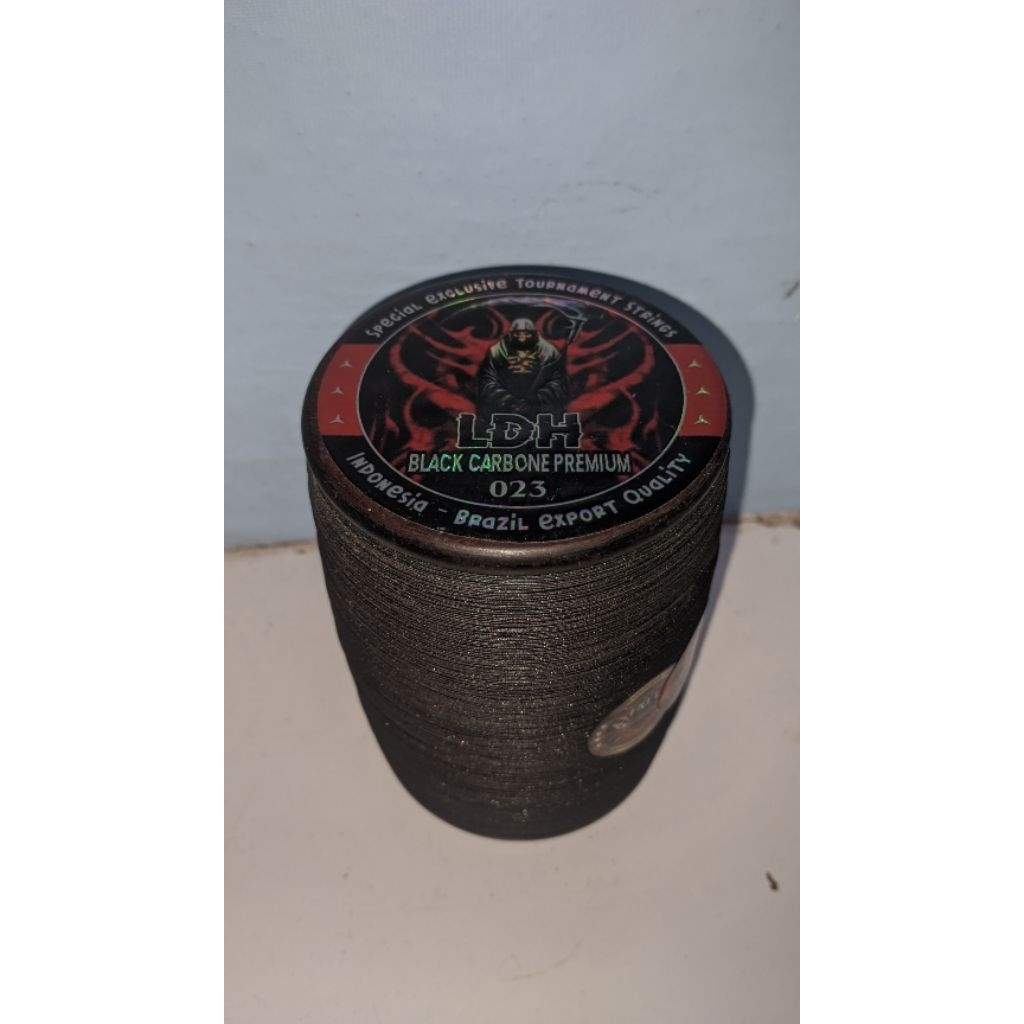 gelasan LDH BLACK CARBONE 023 abu monster original 6000yard 1pcs