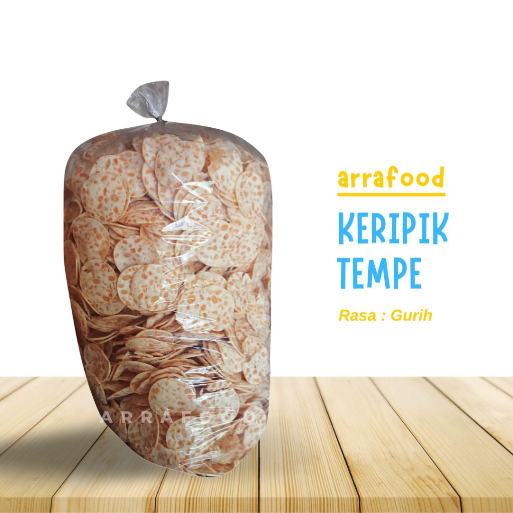 

PAKET USAHA [5 KG] Keripik Tempe Renyah dan gurih Snack cemilan