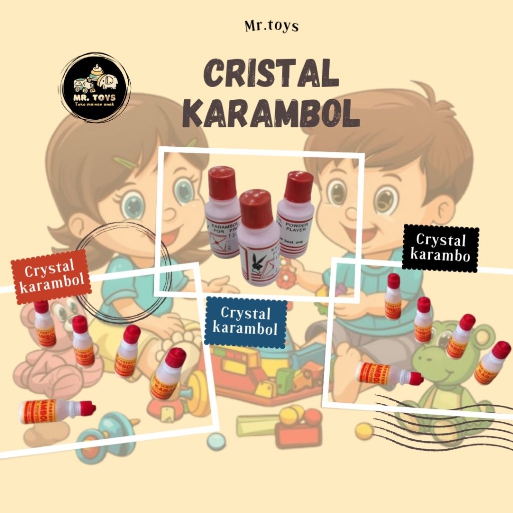 buah karambol/ kristal karambol/ 1 set buah dan kristal karambol