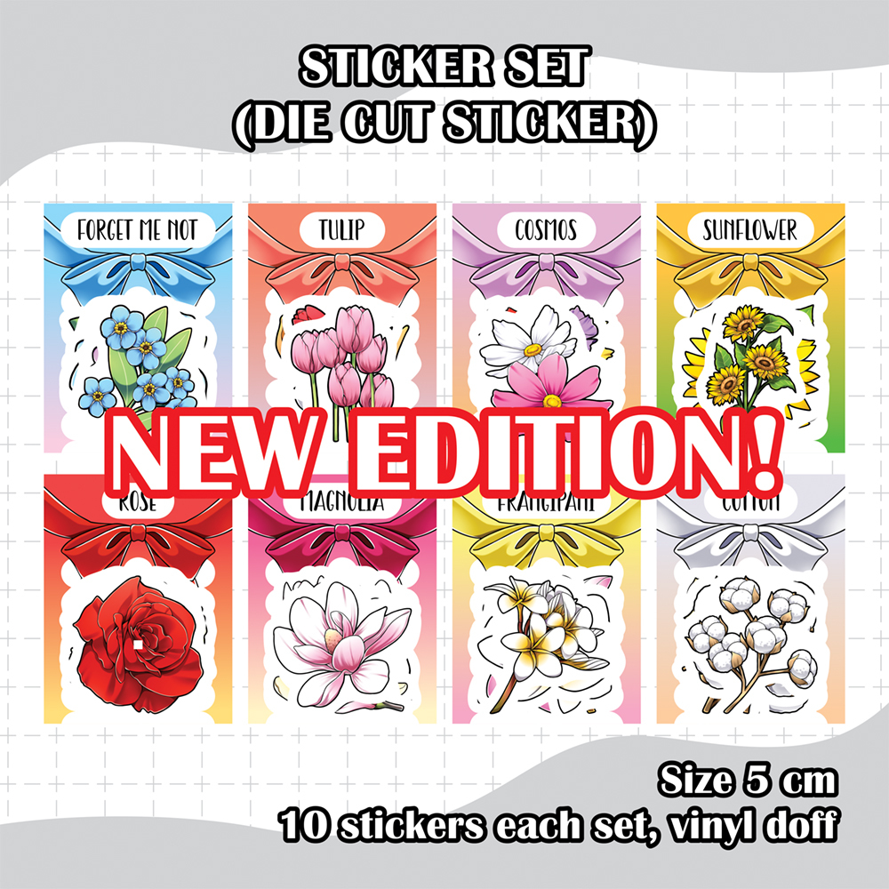 

DIE CUT STICKER SET DECO COLLECTION